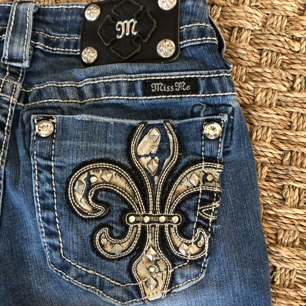 Miss Me bootcut jeans with sparkle